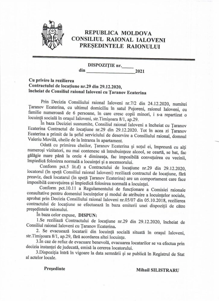 dispozitie evacuare timisoara