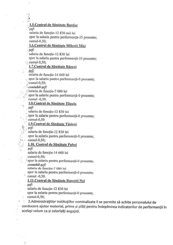 VIDEO// Sporurile la salarii pentru șefii unităților medicale din raion - motiv de ceartă între consilierii raionali 4 sporuri salarii medicina15.04.21 3