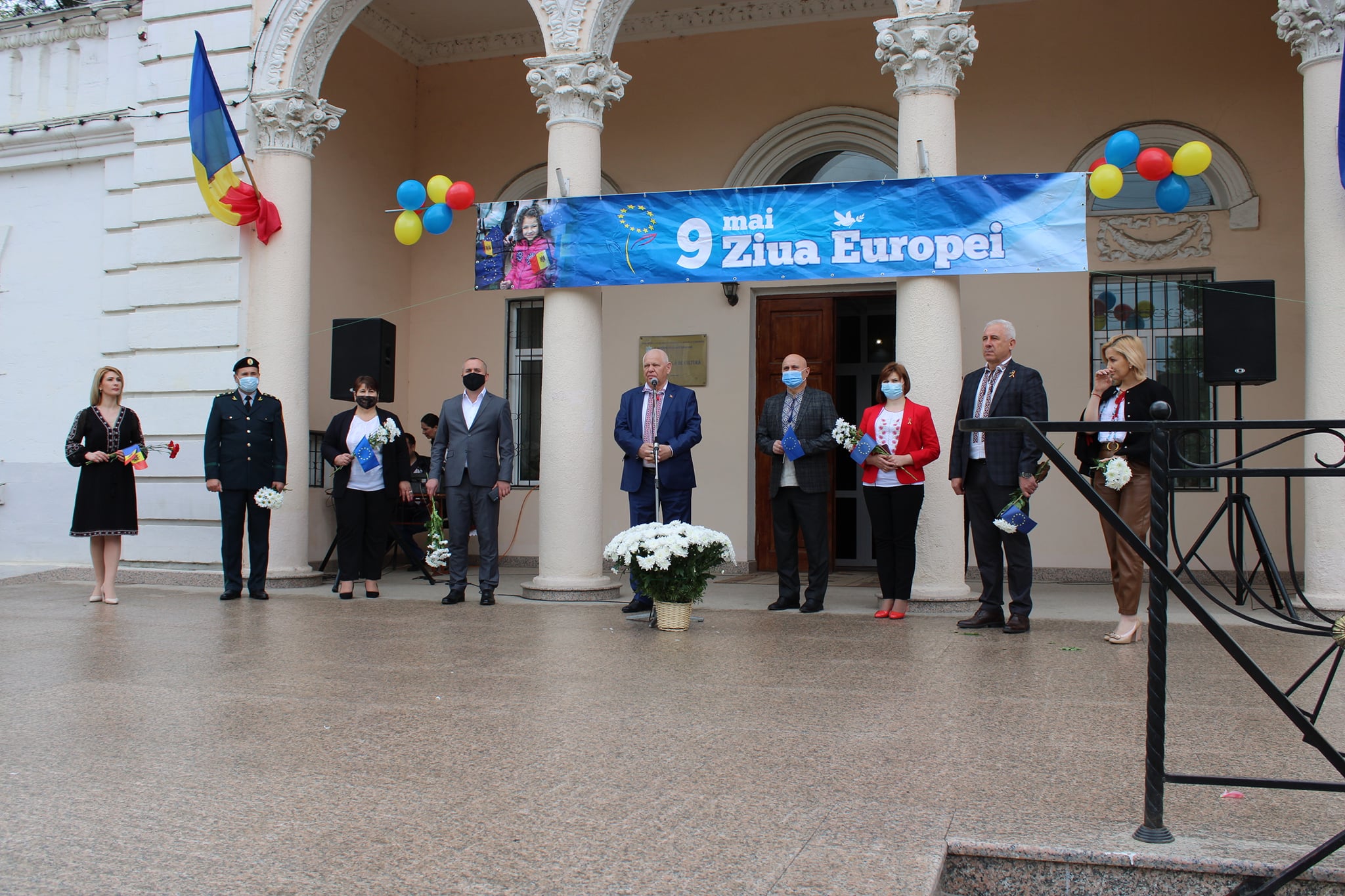 VIDEO// Ziua Europei - 9 Mai, marcată în premieră în orașul Ialoveni 1 ziua europei ialoveni 2021 a