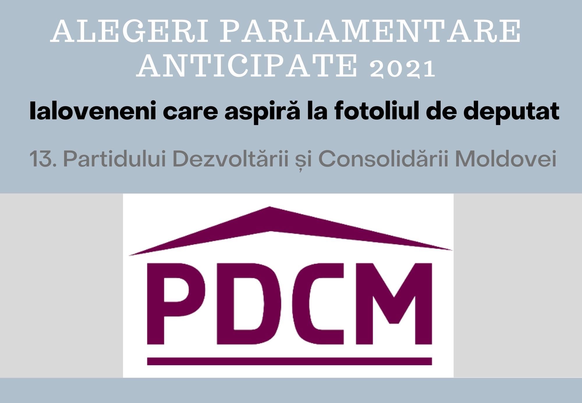 alegeri 2021 pdcm