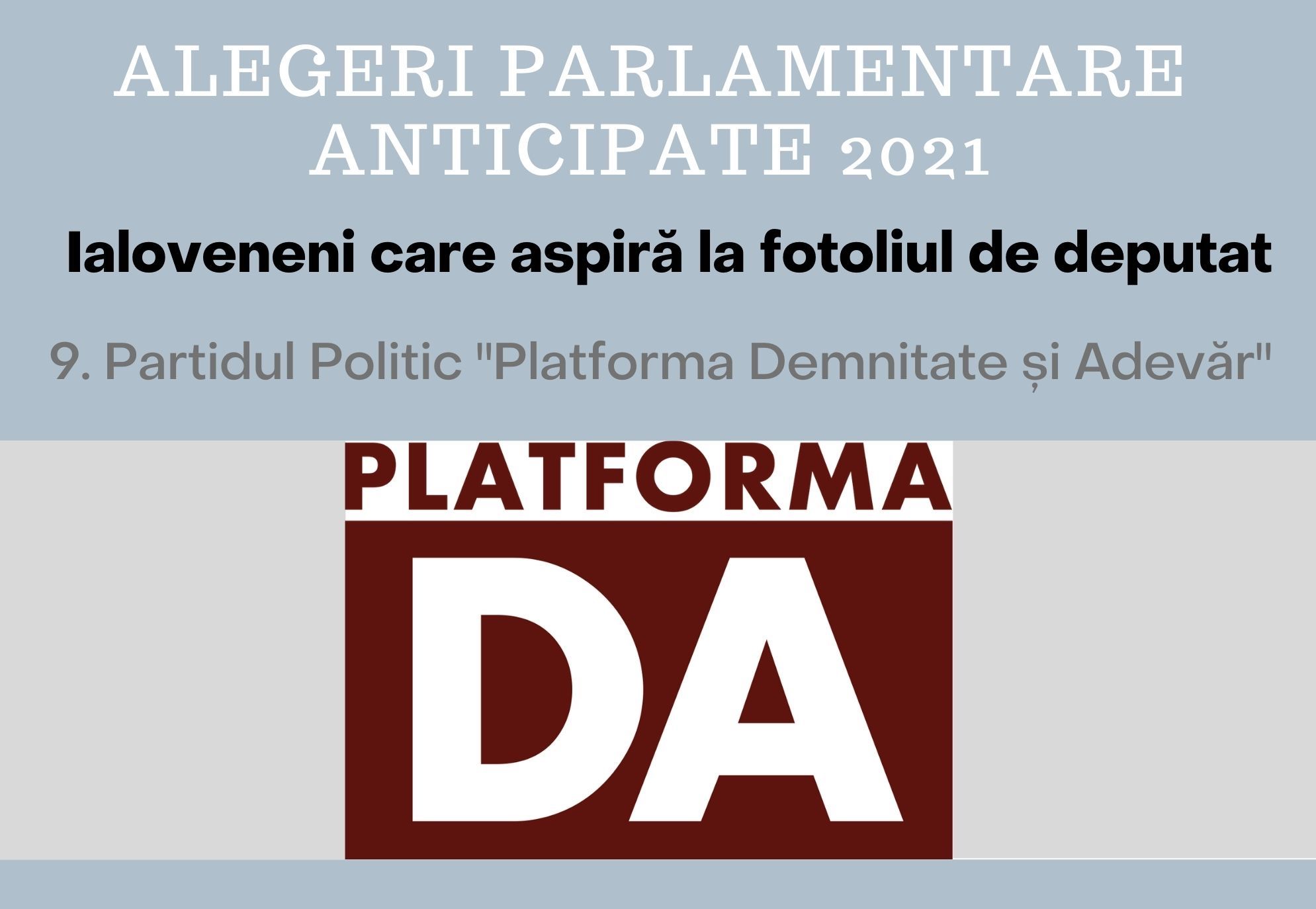 alegeri 2021 platforma da