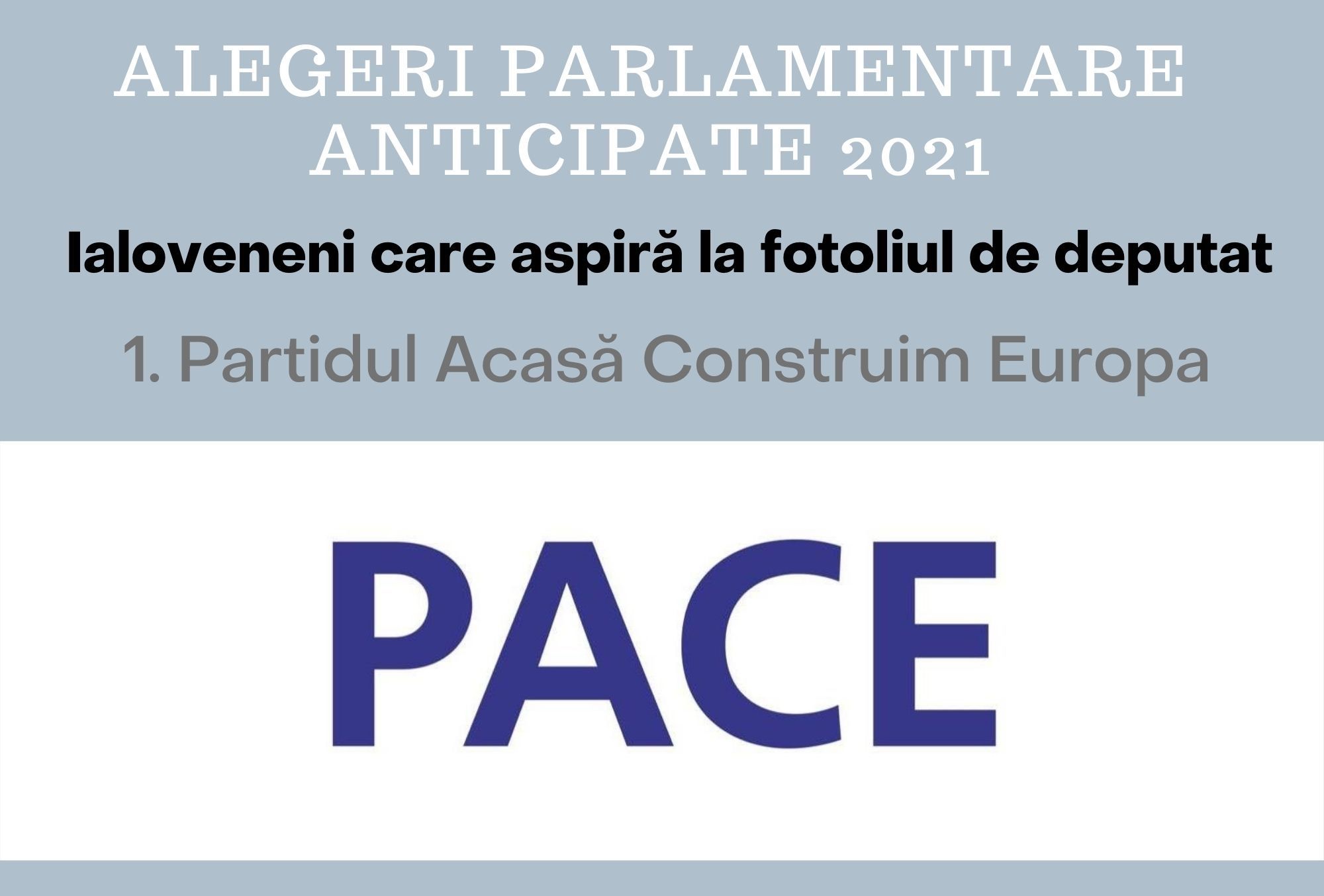 alegeri ialoveni 2021 pace