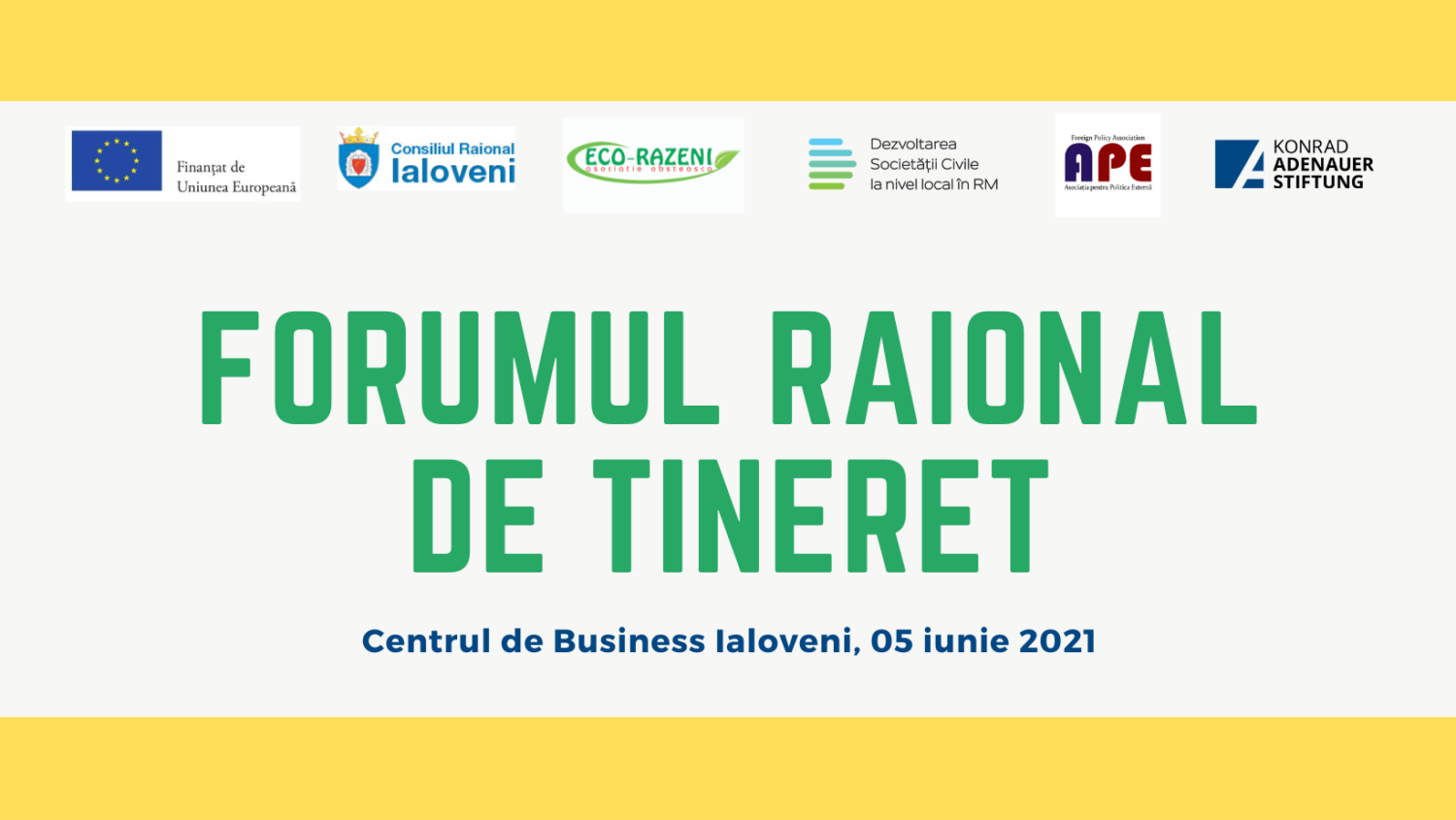 forum tineret ialoveni 2021