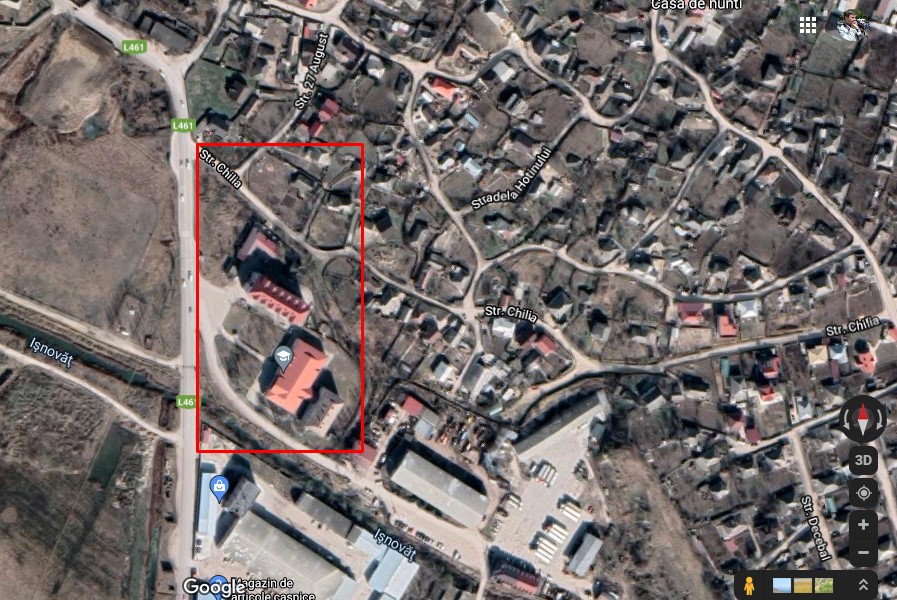 Spațiul din preajma Gimnaziului „Grigore Vieru” va fi reglementat prin delimitare cadastrală 1 spatiul in jurul gimaziului