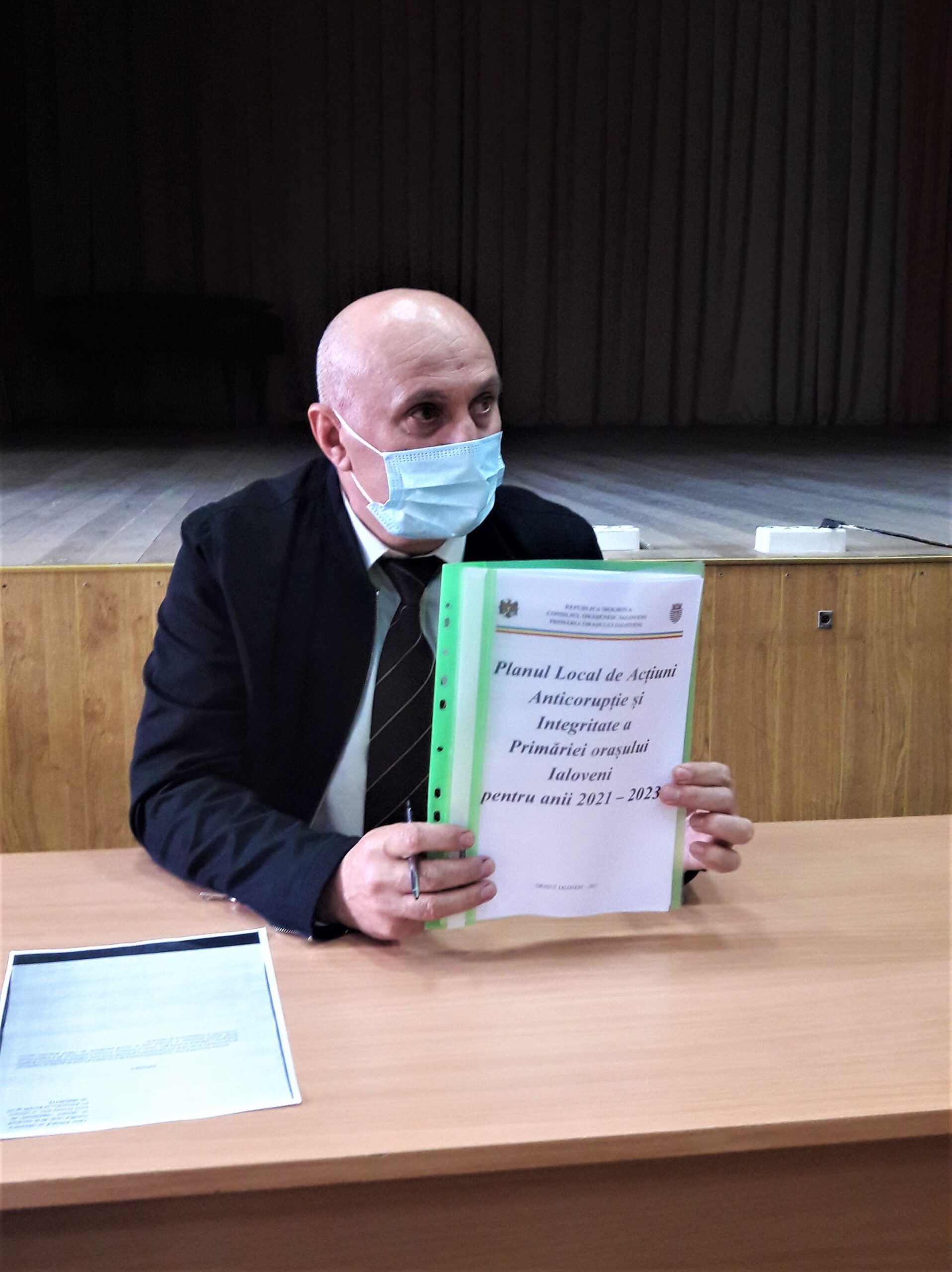 VIDEO/DOC// În orașul Ialoveni există un PLAN local AntiCORUPȚIE aprobat de primărie și consiliu 1 20210521 planul anticoruptie Ialoveni 2021 2023 scaled