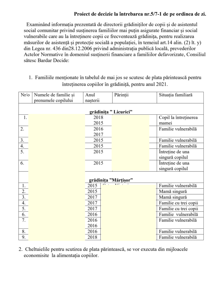 Consilierii din Bardar, convocați în ședință extraordinară. Proiectele de pe ordinea de zi 8 216072802 545905566851770 1655987522918733815 n