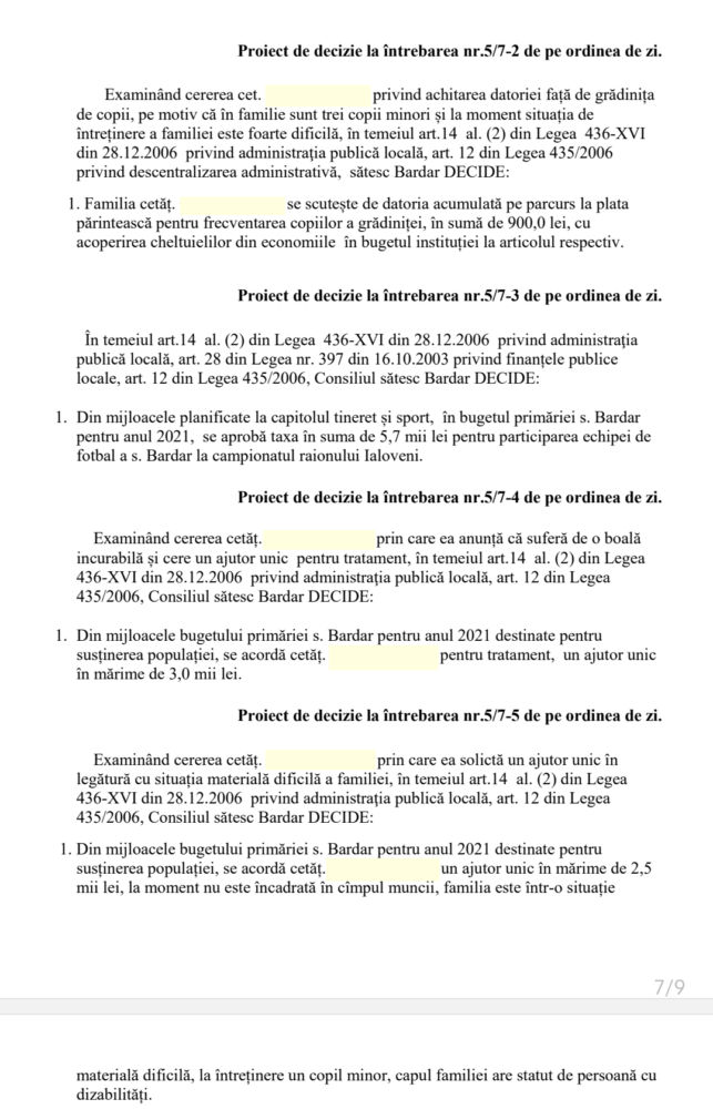 Consilierii din Bardar, convocați în ședință extraordinară. Proiectele de pe ordinea de zi 9 220115784 545905636851763 6276506935933285418 n