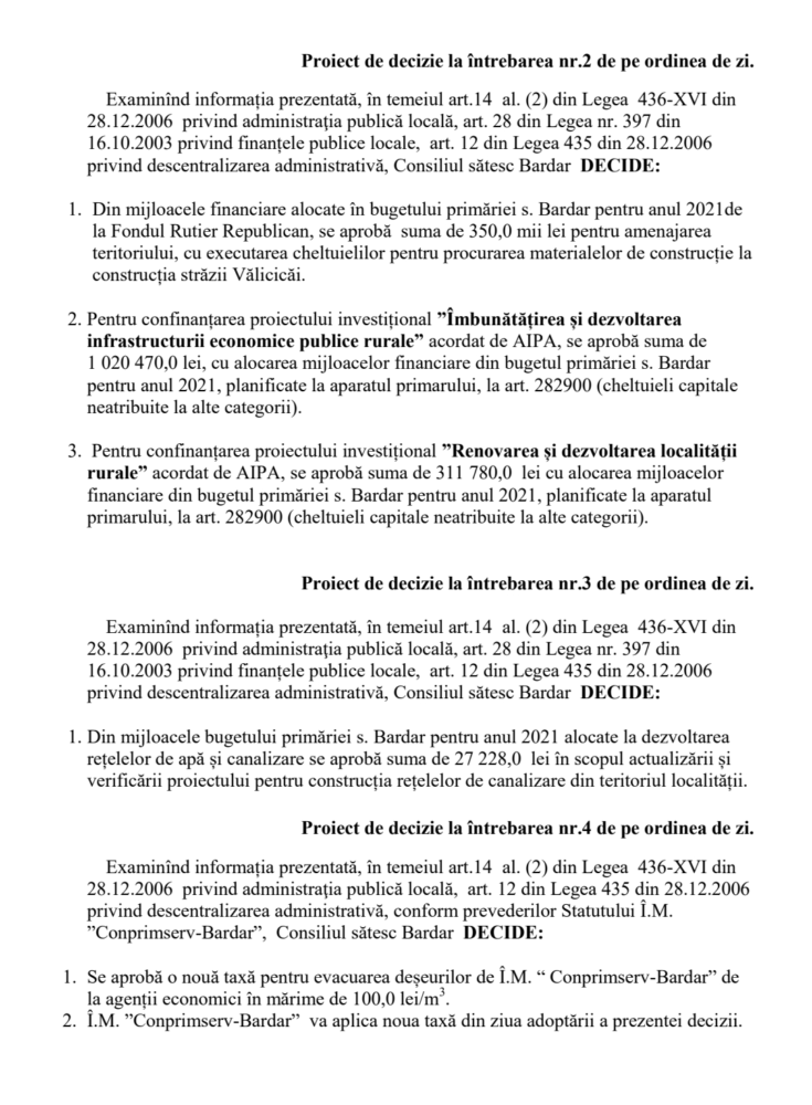 Consilierii din Bardar, convocați în ședință extraordinară. Proiectele de pe ordinea de zi 6 220391172 545905543518439 8750310586935212703 n