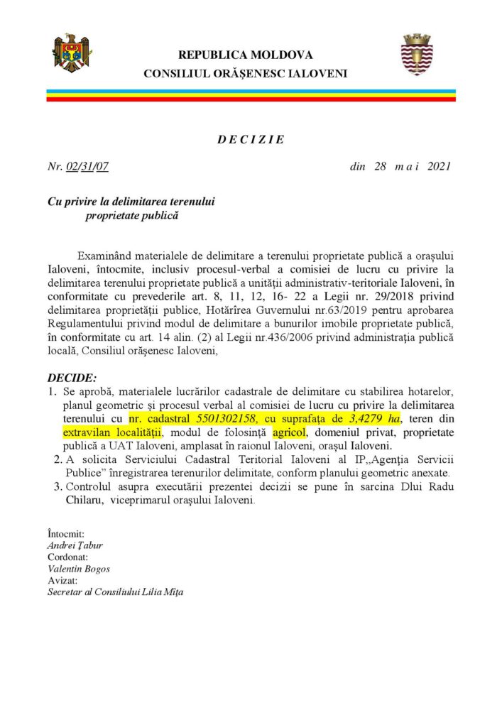 Un teren agricol de peste 3 ha solicitat de un agricultor 2 7 proiecte delimitare terenuri page 007
