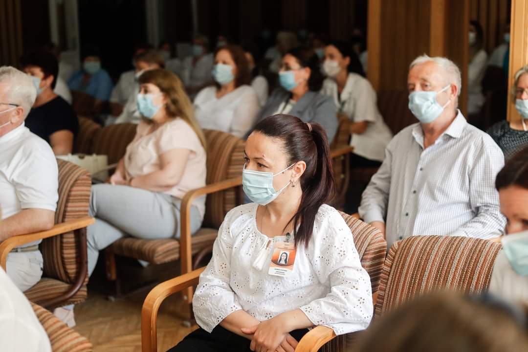 Galerie FOTO// Mesajul președintei Maia Sandu după vizita la Ialoveni 12 Maia Sandu intalnire cu medicii 3