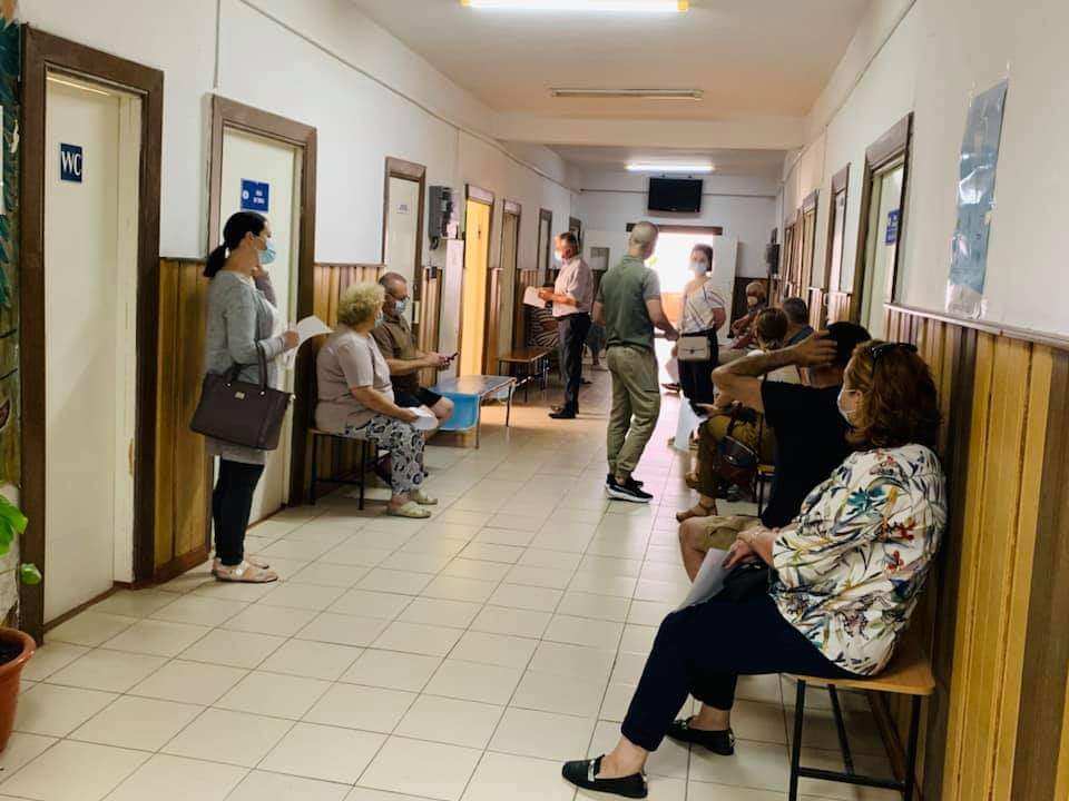 FOTO// La Ialoveni se desfăşoară astăzi Maratonul Vaccinării 1 Vaccinarea Ialoveni