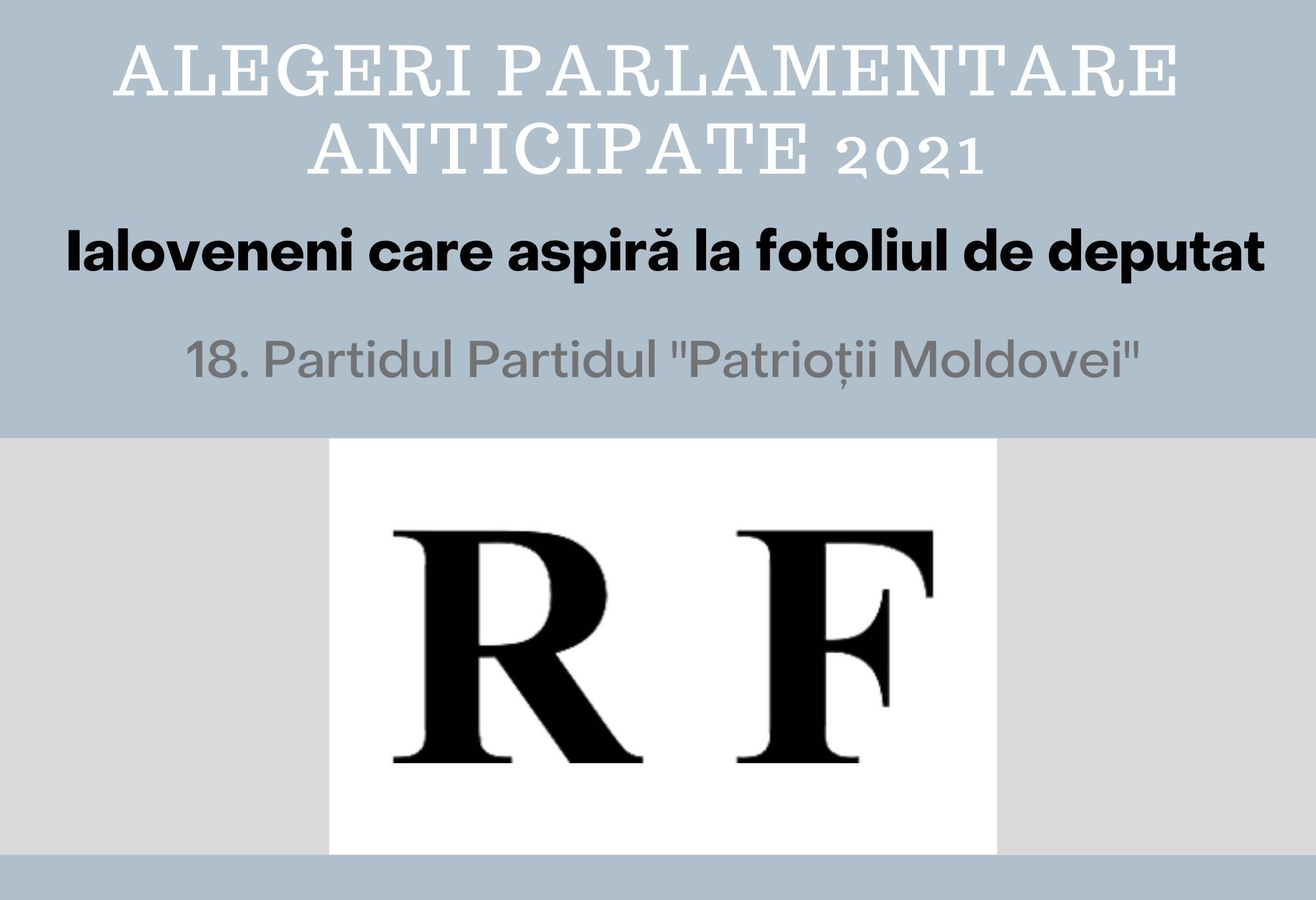 alegeri 2021 partidul patriotii moldovei