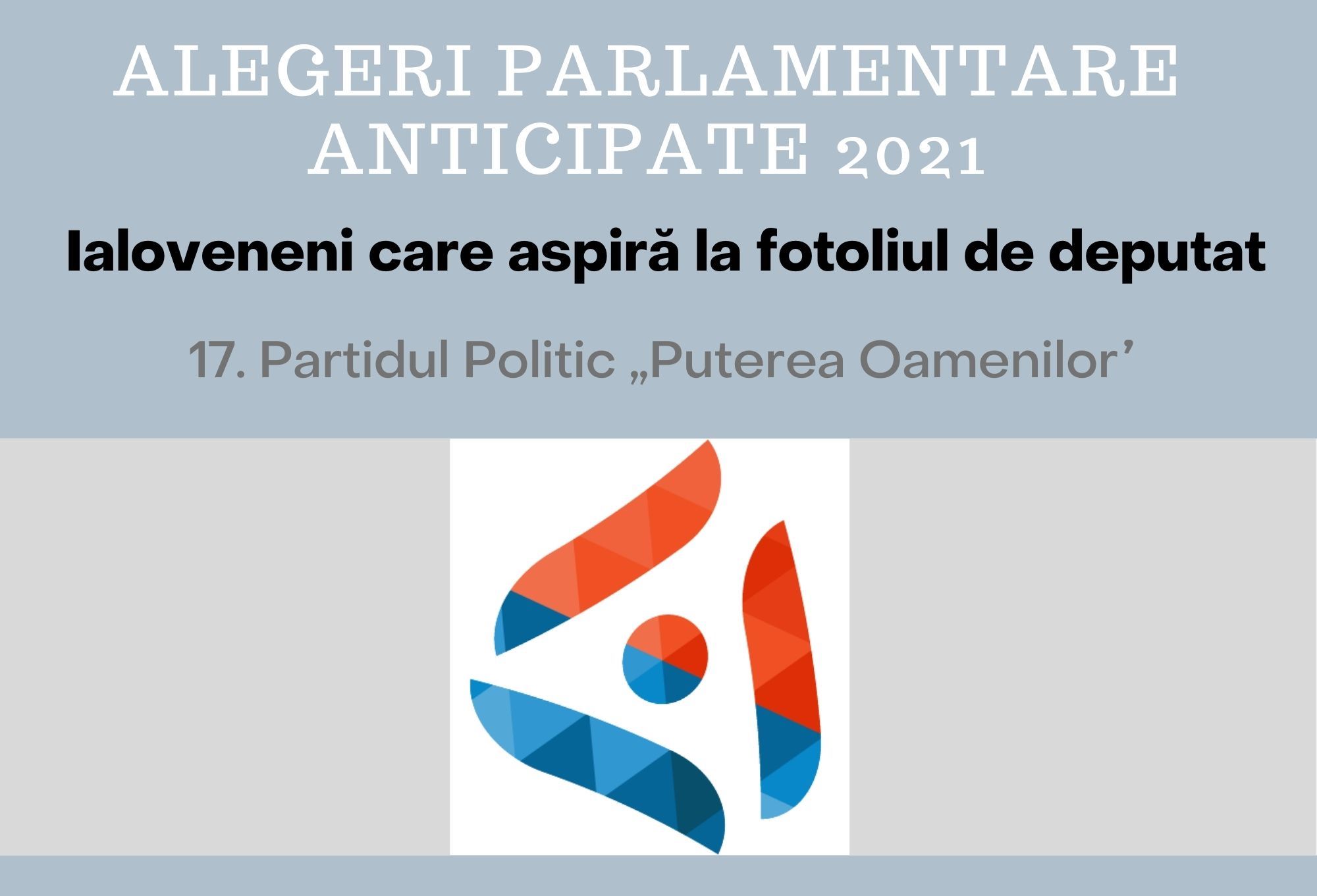 alegeri 2021 partidul puterea oamenilor