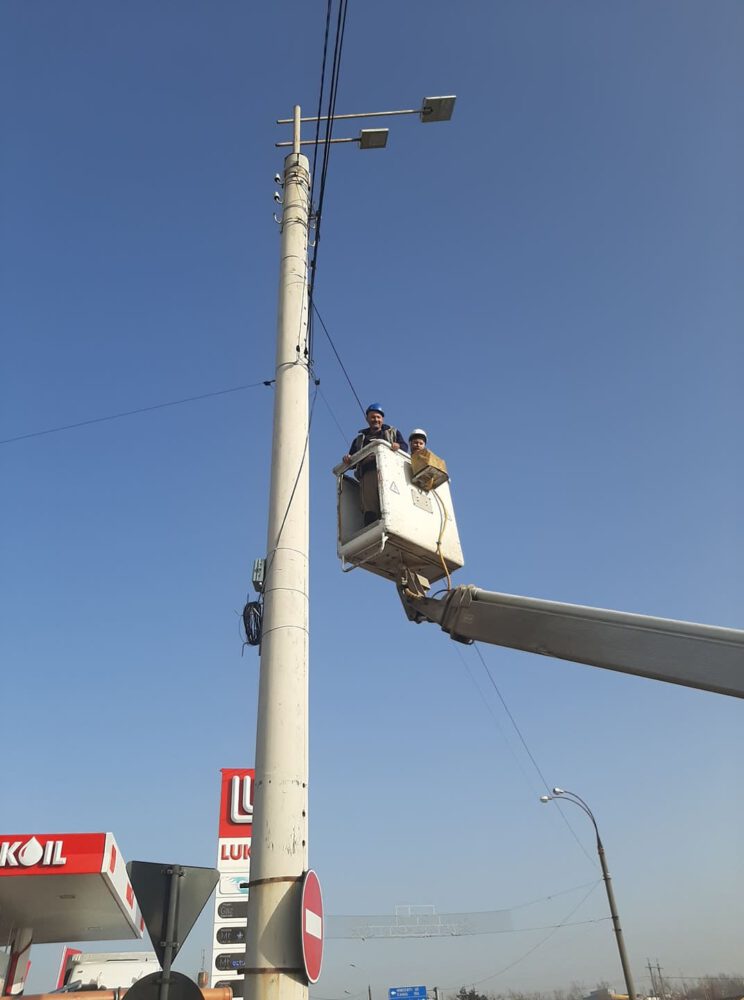 FOTO//Mai multe camere din locuri publice din orașul Ialoveni au fost transmise Inspectoratului de Poliție 6 camera publica Lukoil