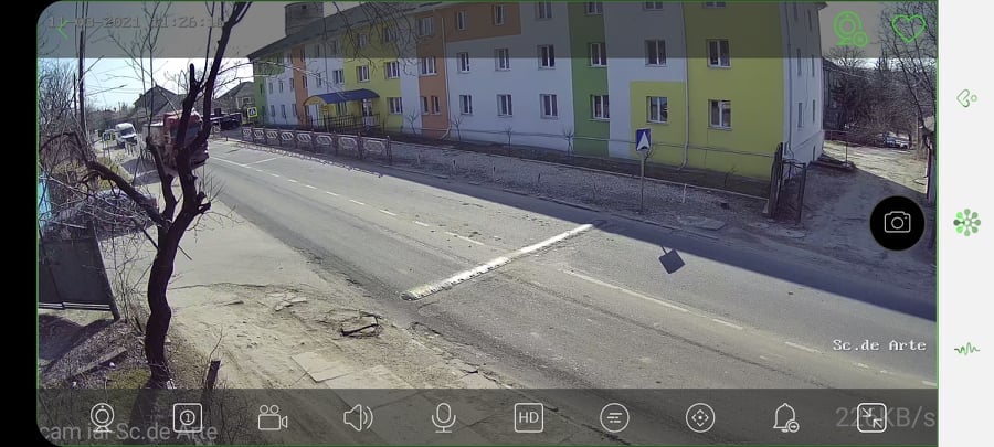 FOTO//Mai multe camere din locuri publice din orașul Ialoveni au fost transmise Inspectoratului de Poliție 3 imagine camera publica zebra Scoala Arte
