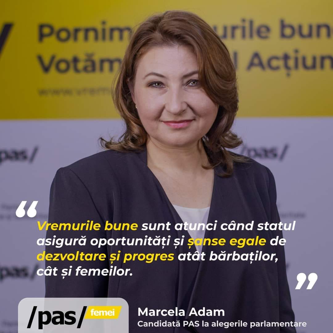 O consilieră PAS din orașul Ialoveni a fost aleasă deputată 1 profil foto pas marcela adam