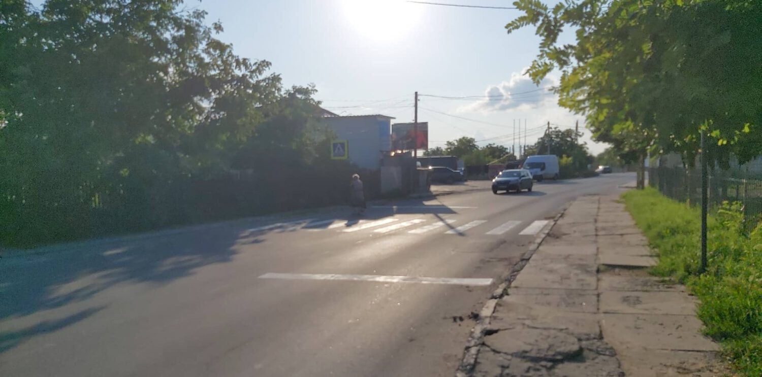 FOTO// După câteva luni de bătut la uși, un cetățean din Ialoveni a obținut desenarea unei ZEBRE 3 zebra desenata pe Stefan cel Mare 3