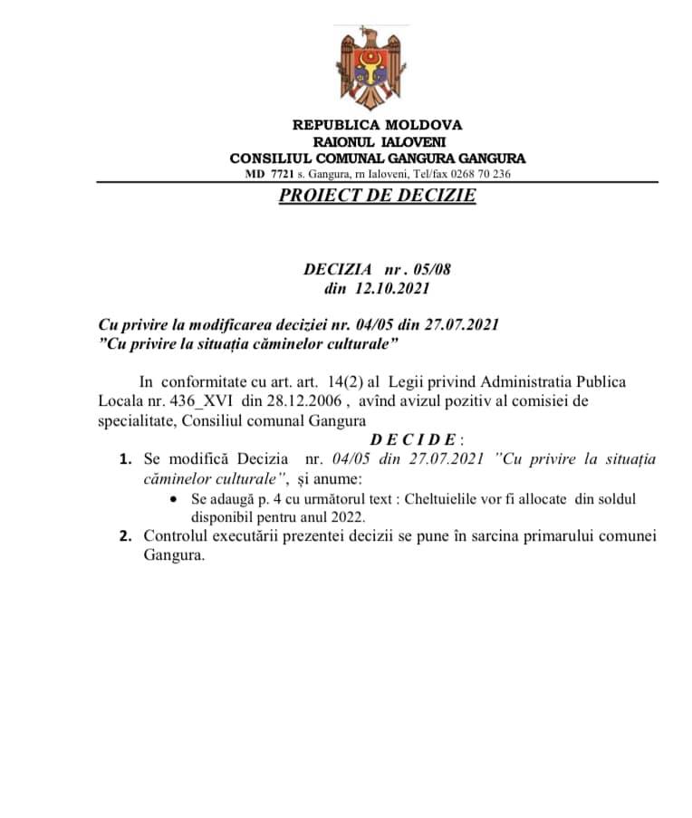 DOC// Ședința Consiliului local, la Gangura. Urmează a fi alocați bani pentru hramul localității 9 244918103 4715273895171981 2108061358793164272 n