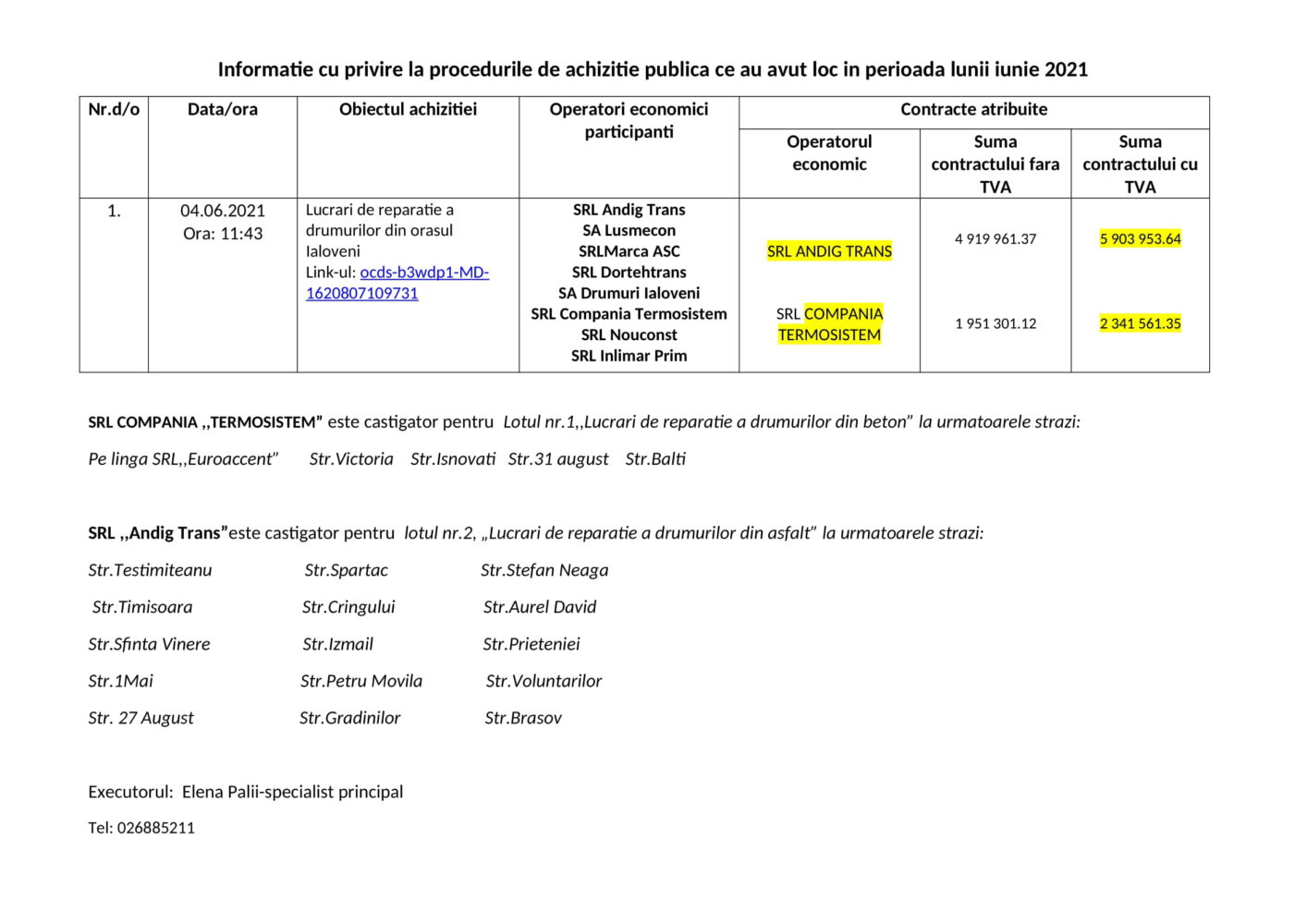 reparatia curente a drumurilor 2021