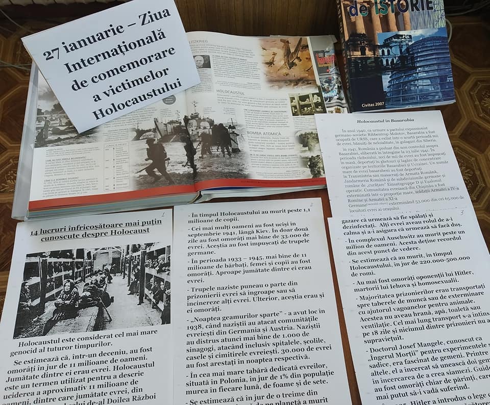 Expoziție de documente la BPR „Petre Ștefănucă” Ialoveni: „Holocaustul-cel mai mare genocid al tuturor timpurilor” 2 272744542 384344320164889 5484397591749952710 n