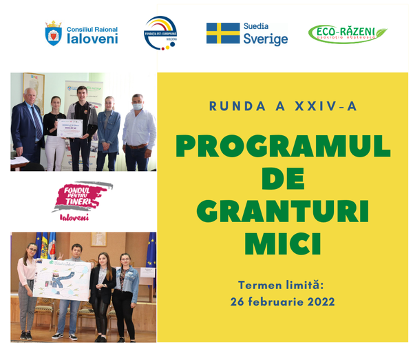 A fost lansată runda a XXIV-a a Programului de granturi mici pentru tinerii din Ialoveni 1 273281190 4700501456715571 7104892593632448248 n