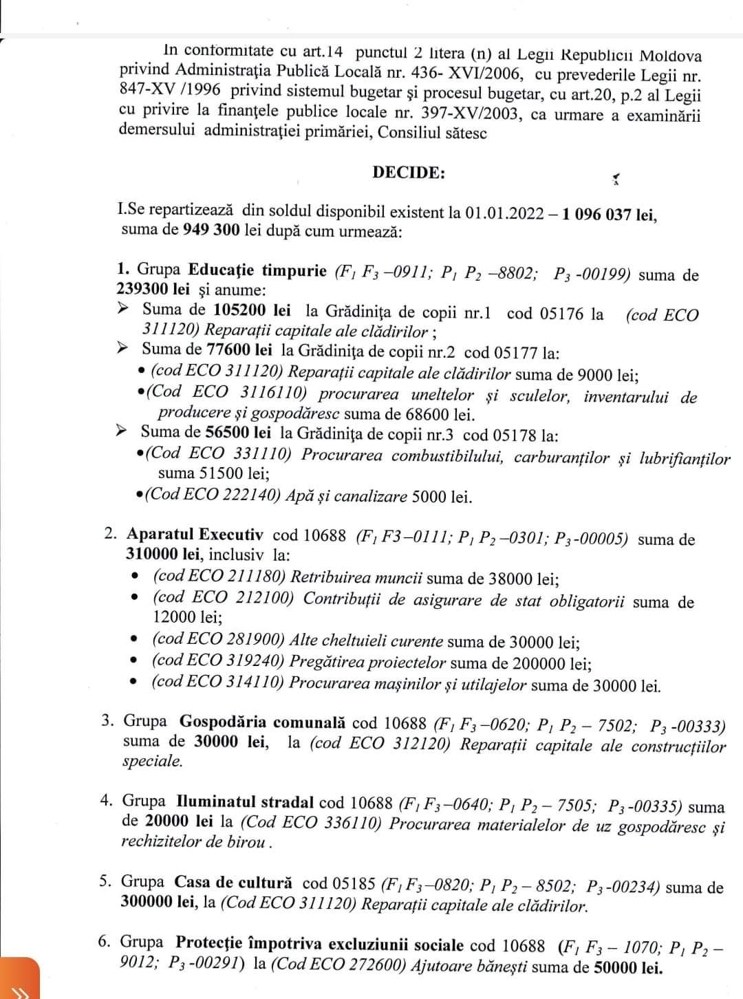 Ședința Consiliului, convocată la Puhoi. Majorarea indemnizației consilierilor - pe ordinea de zi 3 FB IMG 1644933877230