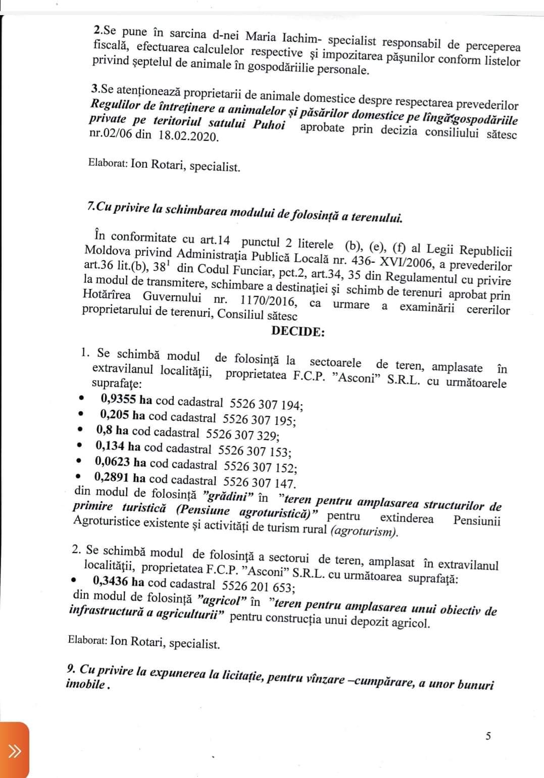 Ședința Consiliului, convocată la Puhoi. Majorarea indemnizației consilierilor - pe ordinea de zi 6 FB IMG 1644933888309