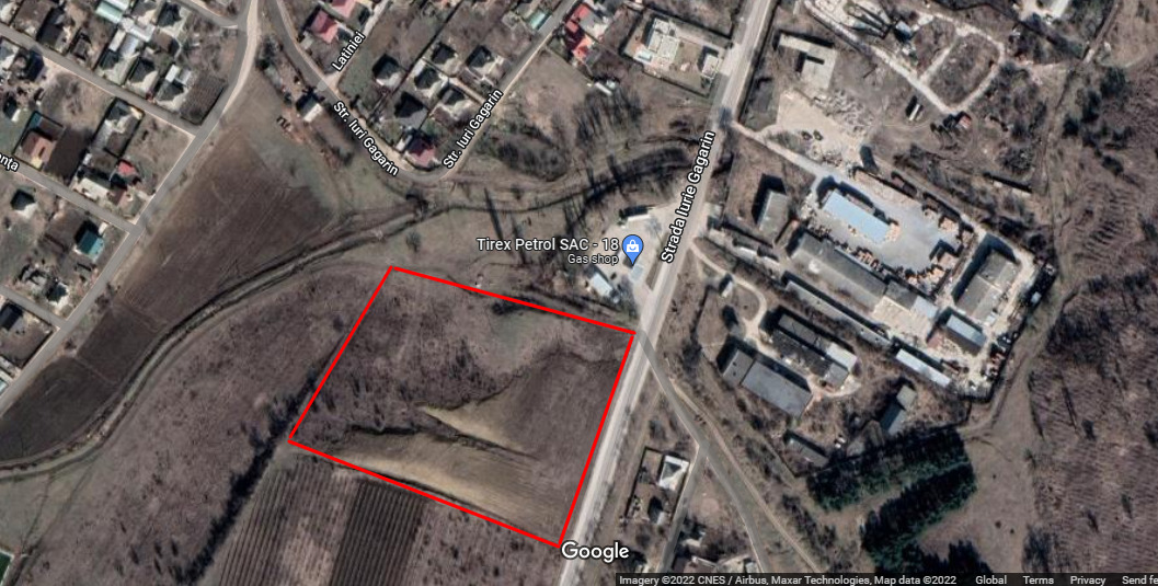 Destinația unui teren agricol de două hectare din sectorul Huțuleuca a fost schimbată în "construcții agroindustriale" 1 teren 2ha ialoveni hutuleuca costesti
