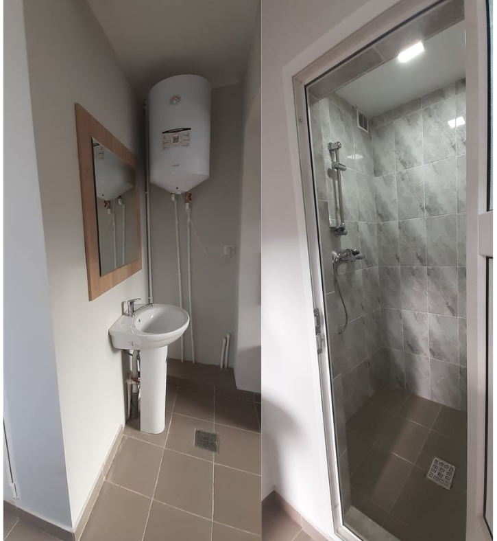 Vestiarul Liceului Teoretic „Olimp” din Costești a fost renovat la inițiativa unui grup de elevi 2 vestiar