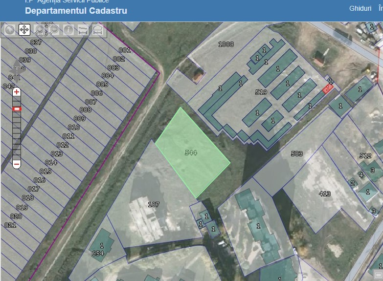 Teren 6 modificare PUG e cadastru