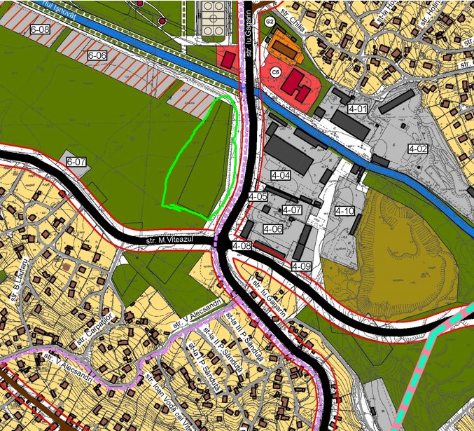 Solicitare de modificare PUG pentru construcția pe strada Gagarin a unui complex de locuințe cu regim mic de înălțime 6 pug 2
