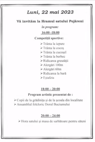 Opt localități din raionul Ialoveni își sărbătoresc astăzi Hramul 6 Screenshot 2023 05 22T110734.497 1