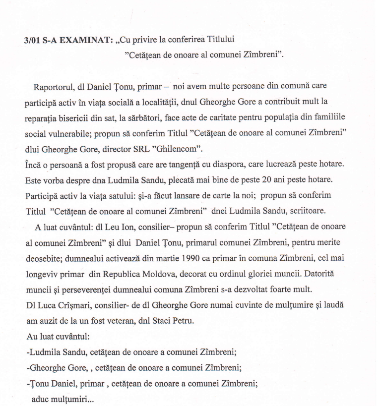 Cadou de prestigiu pentru primarul de Zîmbreni, de hramul satului 2 Screenshot 2023 06 07 01.31.42