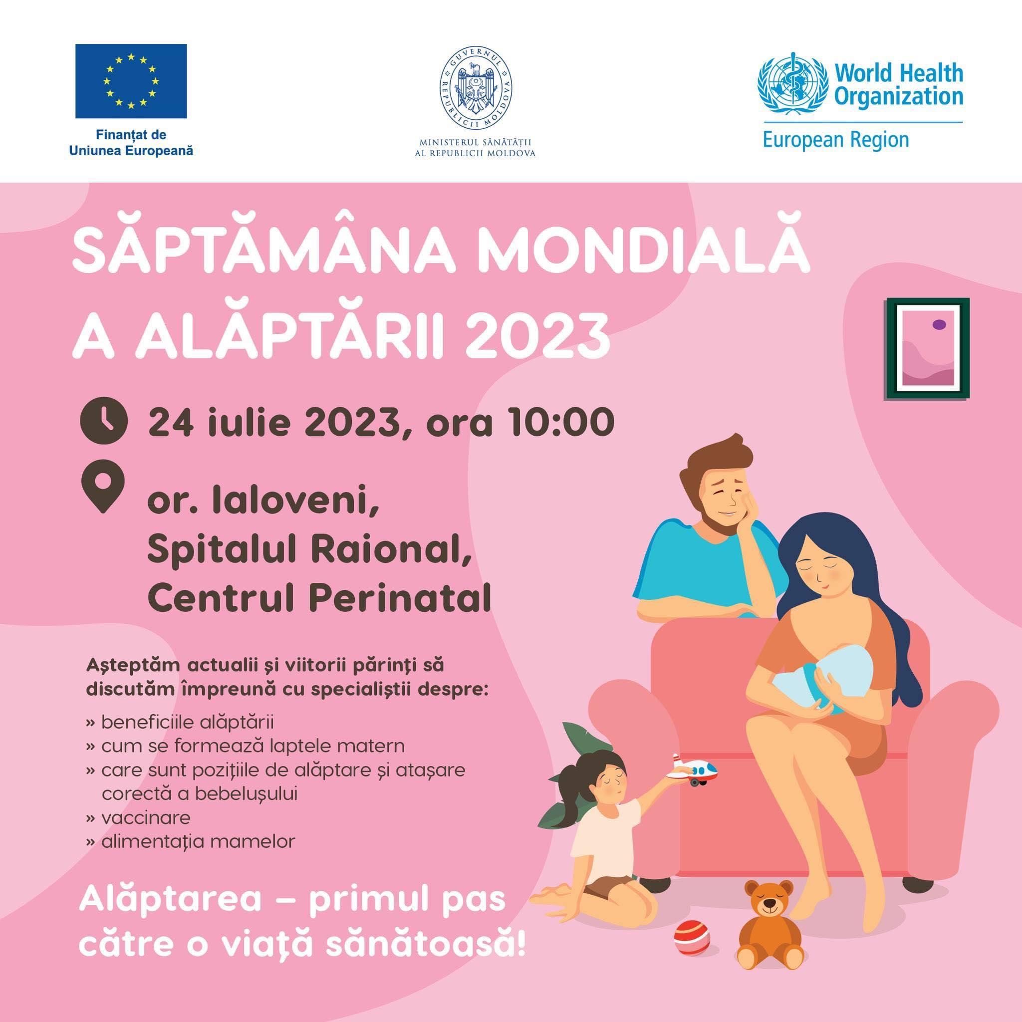 Eveniment dedicat Săptămânii Mondiale a Alăptării, organizat la Spitalul Raional Ialoveni 1 362232437 186405461083620 1433252190617977388 n 1