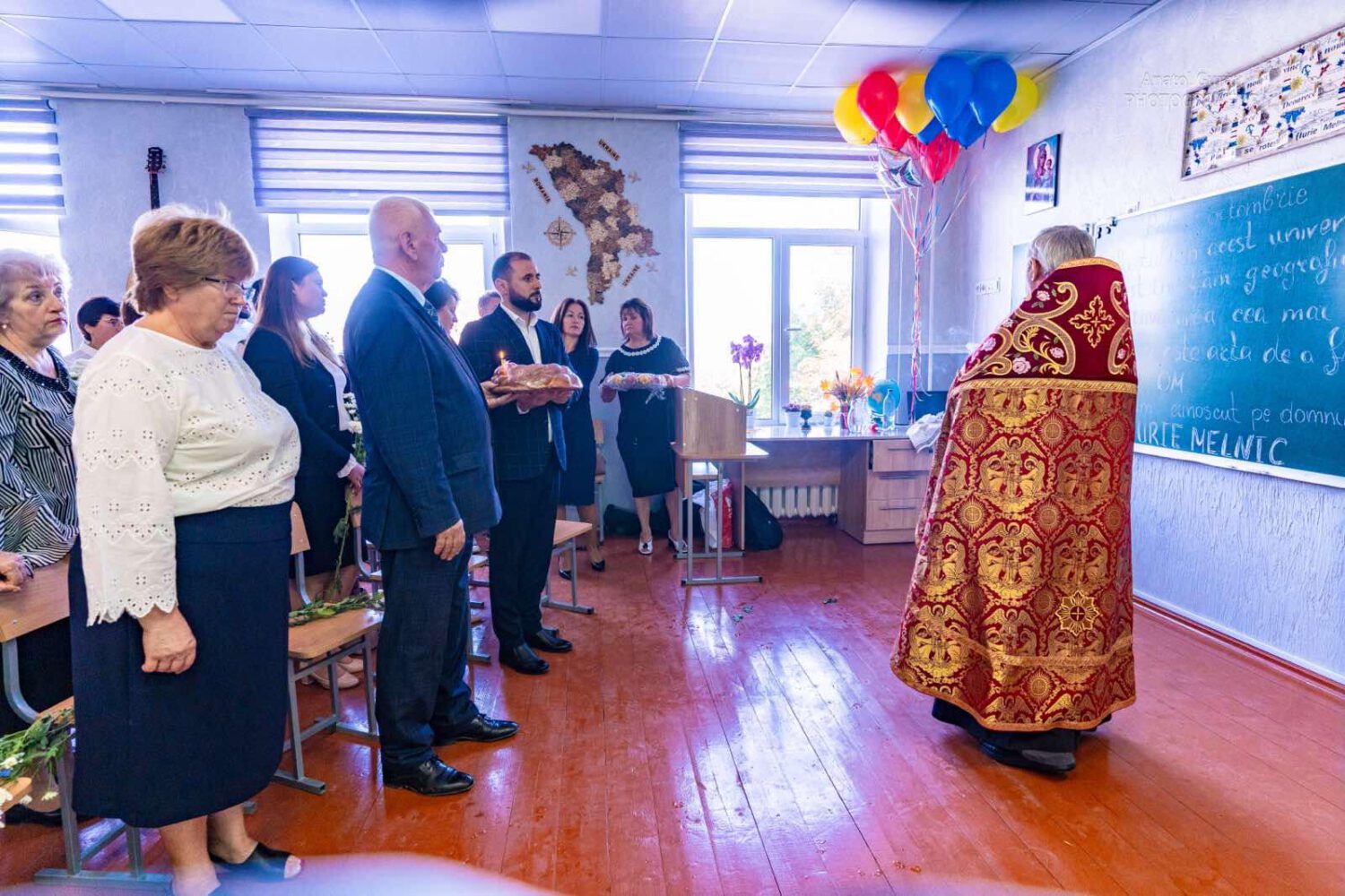Costești: Un cabinet de geografie a fost inaugurat în memoria lui Iurie Melnic, în liceul în care acesta a predat 2 385075303 1756726368100314 8436777384430589108 n 1