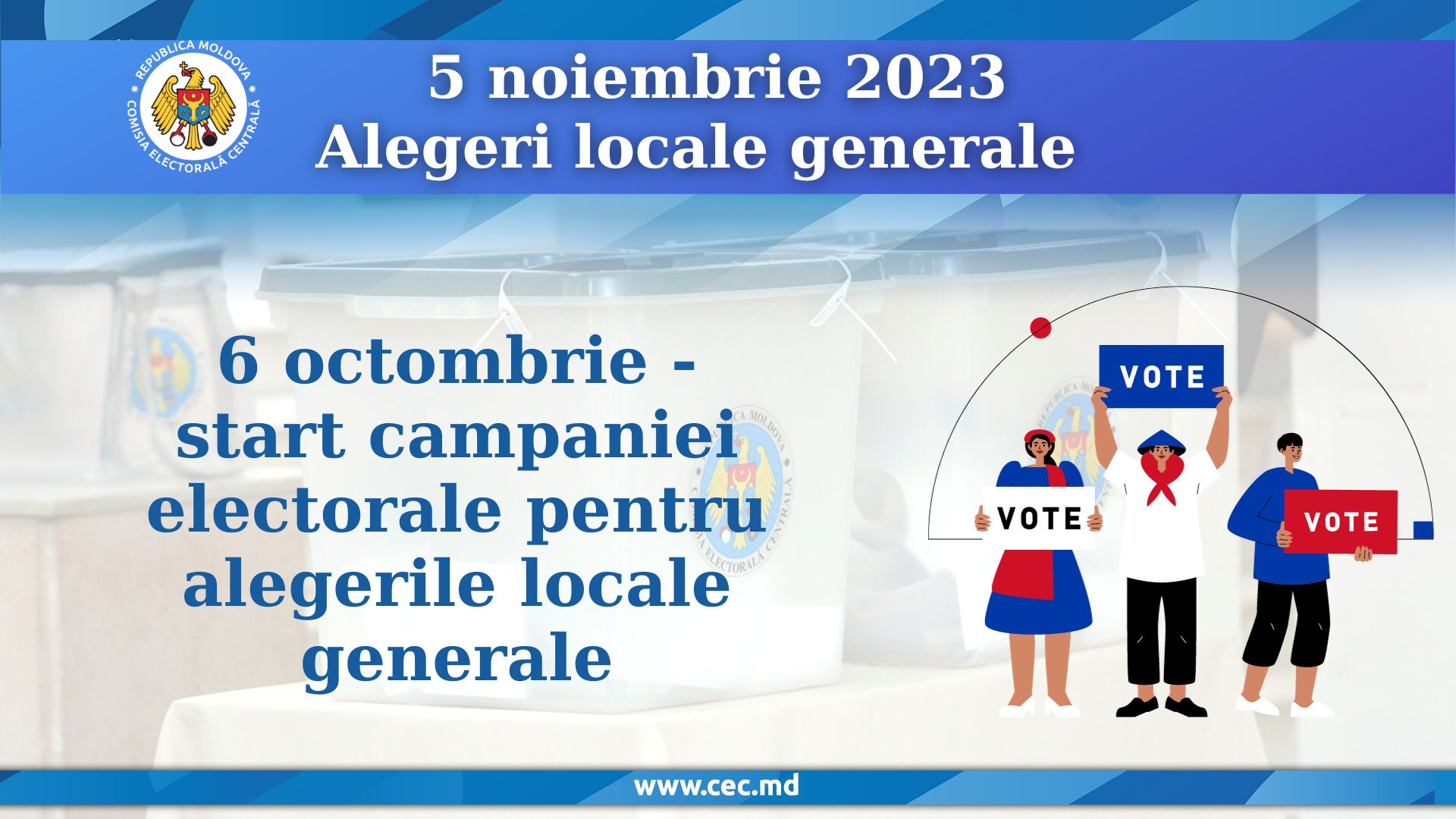 Mâine începe campania electorală. Candidații au un șir de restricții 1 Alegeri locale 2023 campania electorala