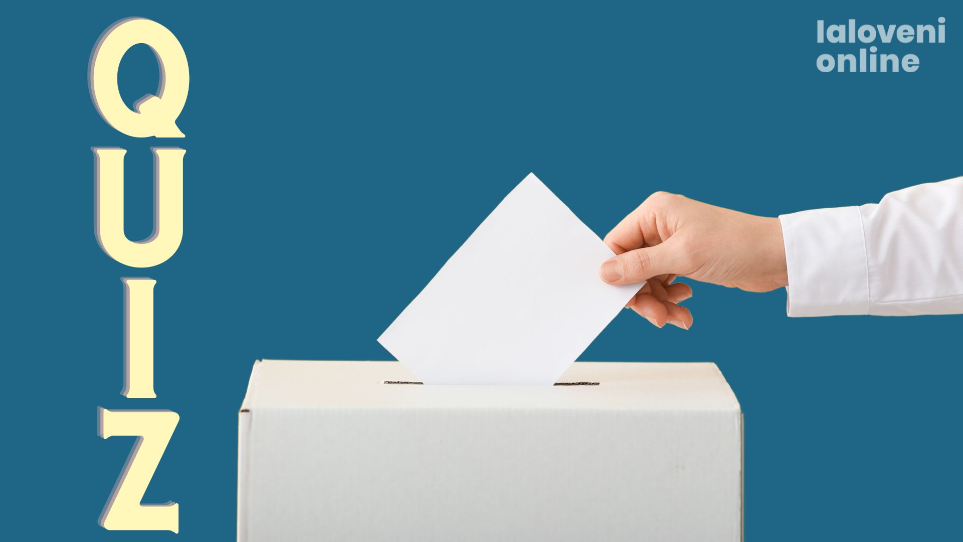 Quiz: Ziua alegerilor locale - cât de pregătit ești pentru a merge la vot? 1 Q U I Z