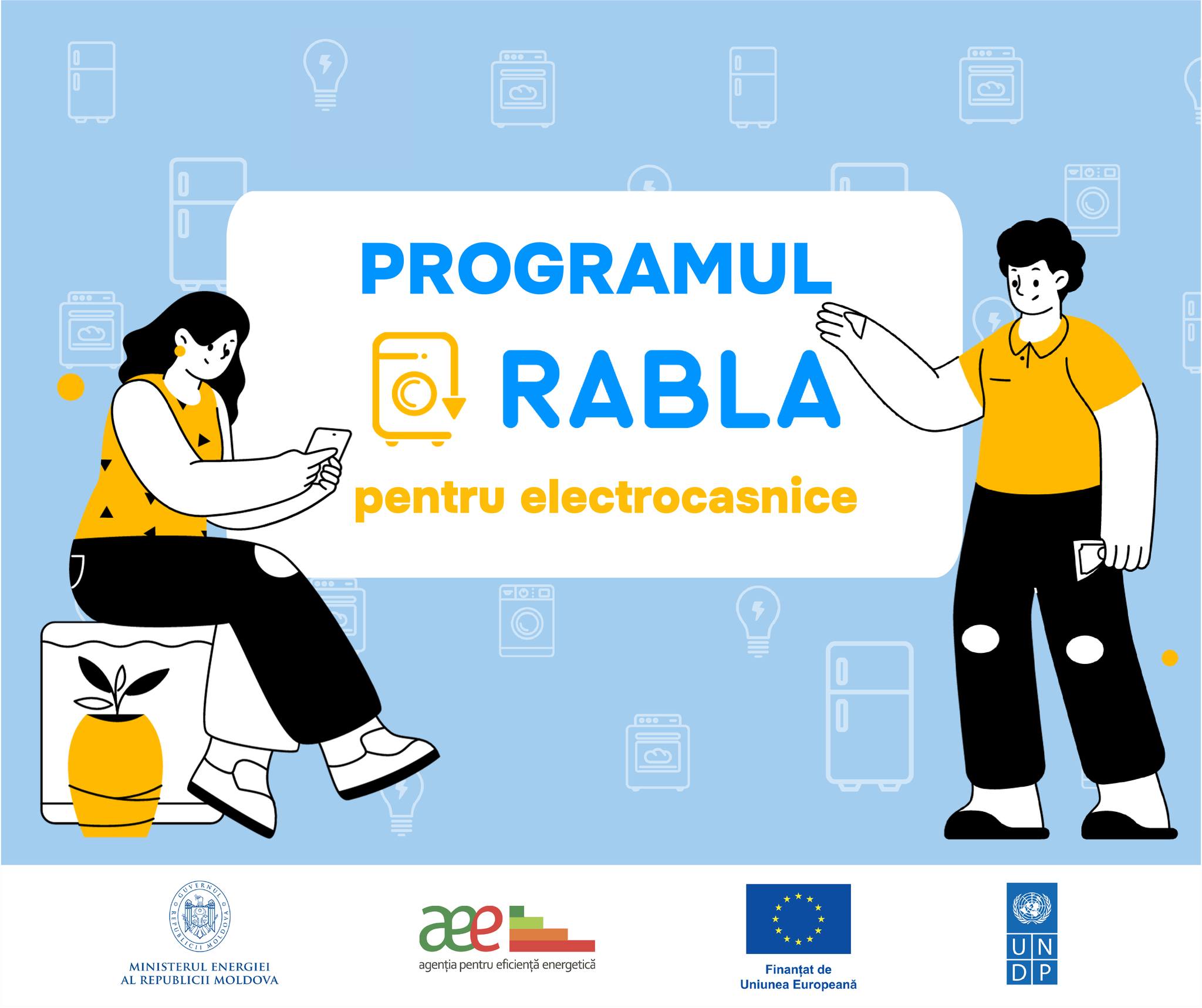 Peste 50 mii de familii vulnerabile vor primi suport din partea Uniunii Europene pentru înlocuirea electrocasnicilor uzate 1 rabla pentru electrocasnice