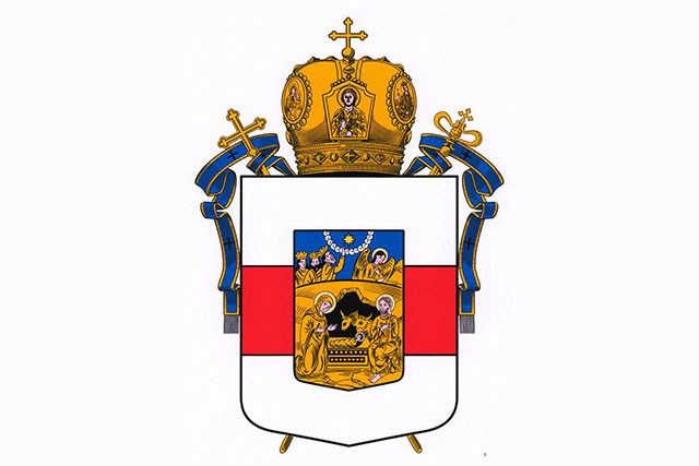 Mitropolia Moldovei anunță că l-a oprit pe preotul din Malcoci din oficierea celor sfinte, după plecarea acestuia la Mitropolia Basarabiei 1 stema mitropolia