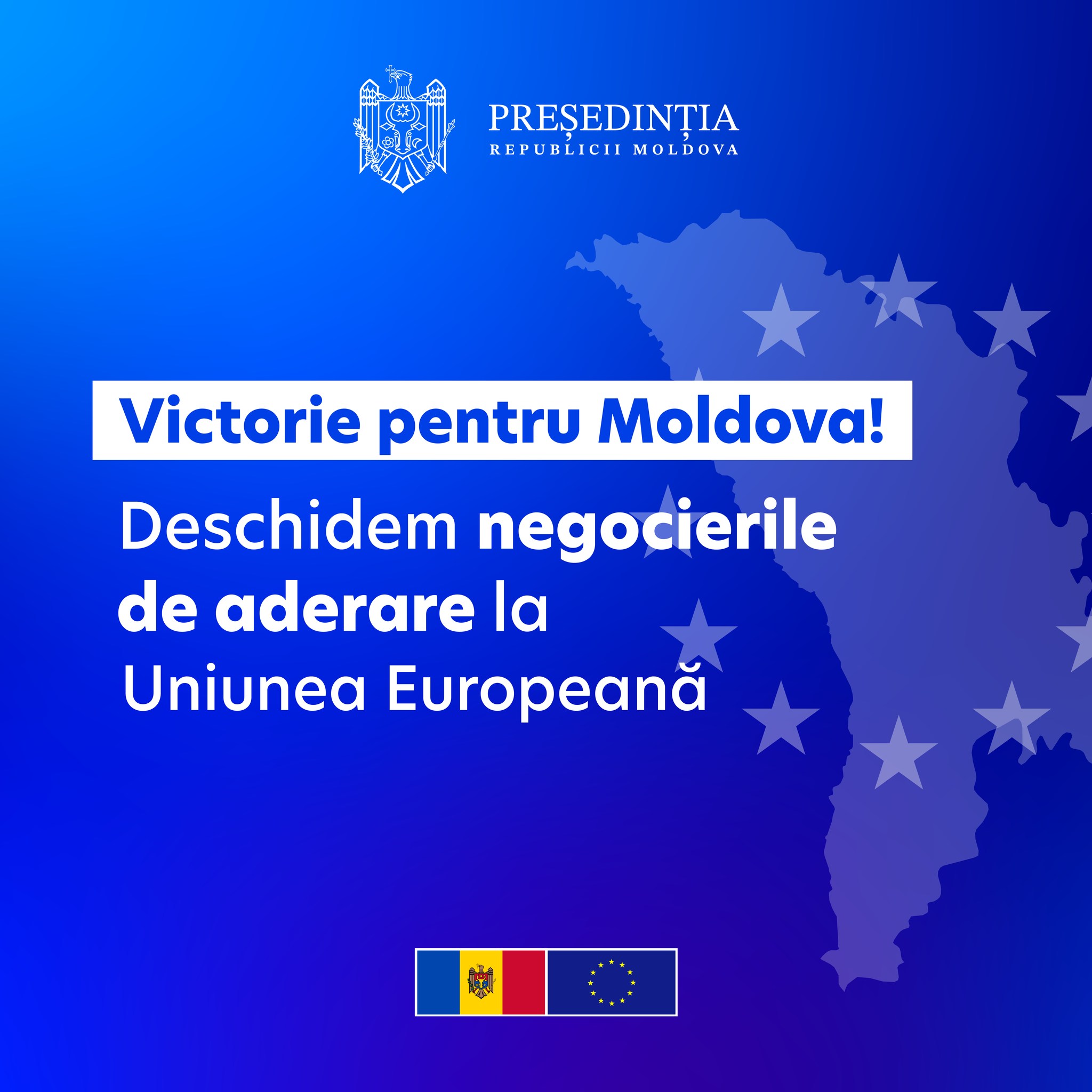 Zi istorică! Consiliul European deschide negocierile de aderare la UE pentru Republica Moldova și Ucraina 1 411193451 918893989605391 8407934892764865837 n
