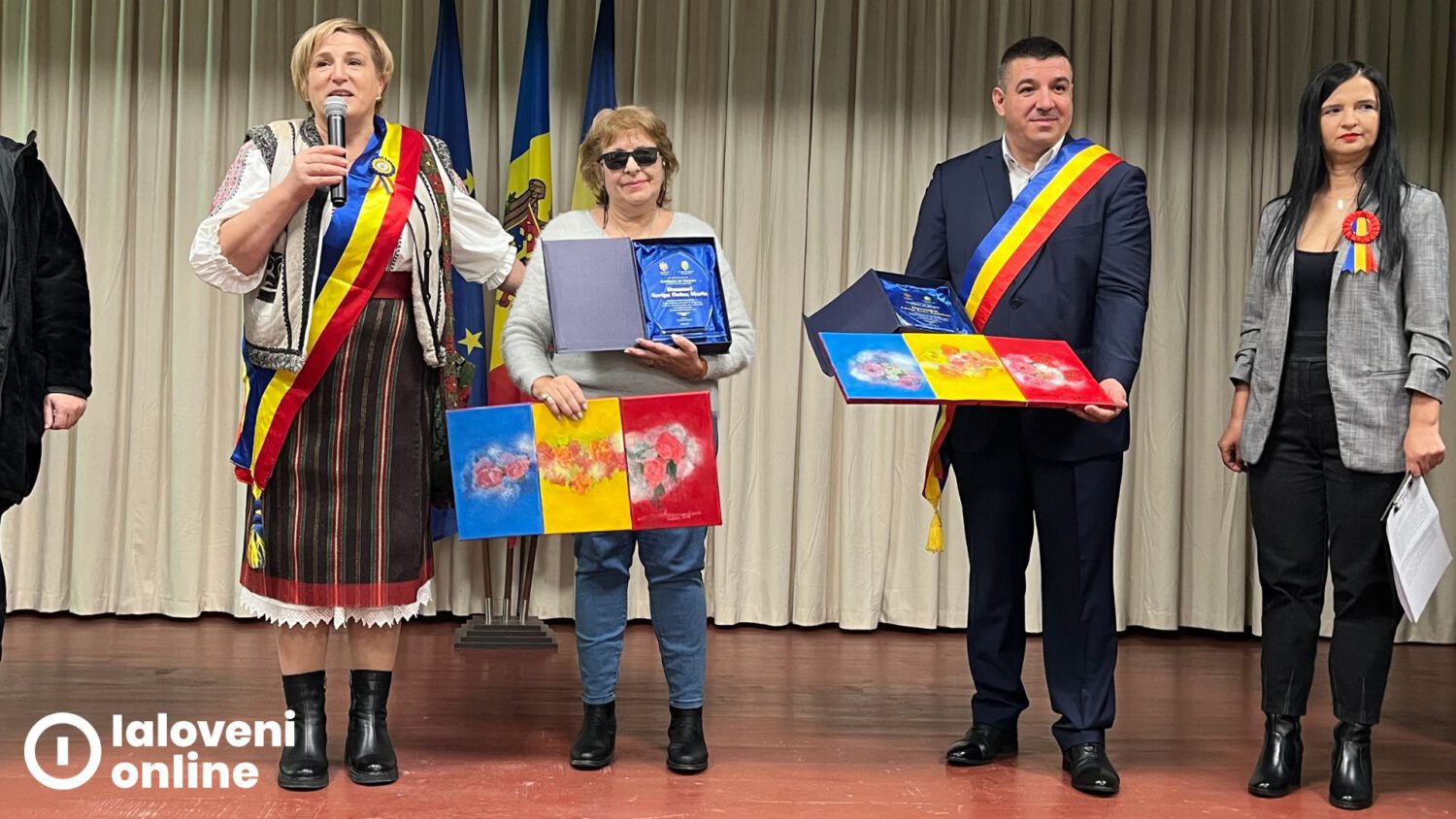 Ziua Națională a României, sărbătorită la Ruseștii Noi împreună cu oaspeți de onoare din comuna Domnești 4 Rusestii Noi 1 decembrie 2023.1 1