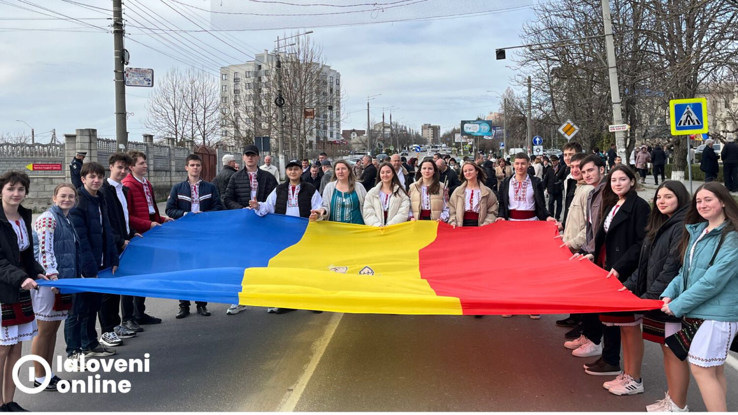 FOTO. 106 ani de la Unirea Basarabiei cu România și inaugurarea bustului lui Ștefan cel Mare la Ialoveni 5 27 martie 2024 IaloveniOnline