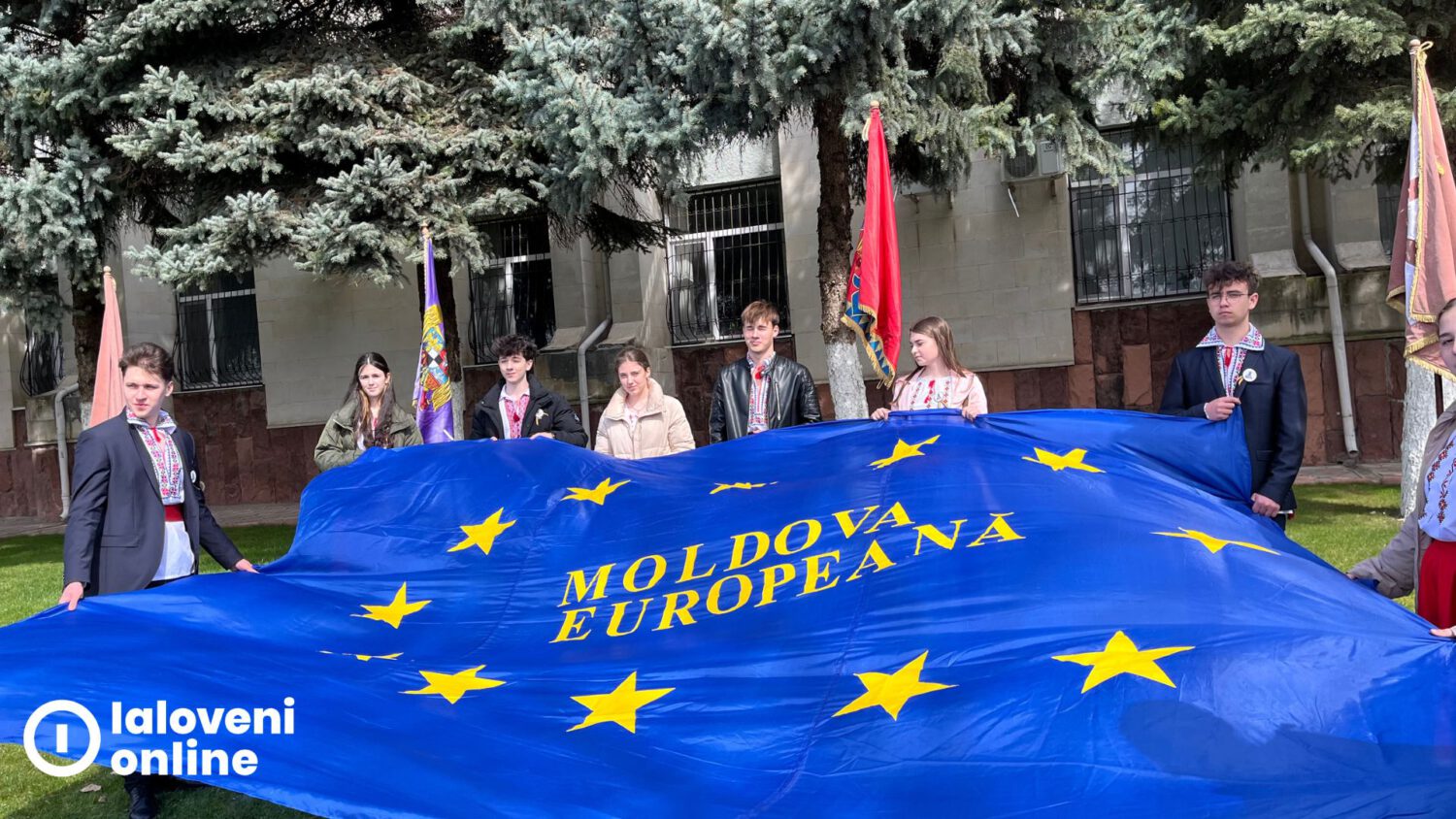 FOTO. 106 ani de la Unirea Basarabiei cu România și inaugurarea bustului lui Ștefan cel Mare la Ialoveni 3 27 martie Ialoveni