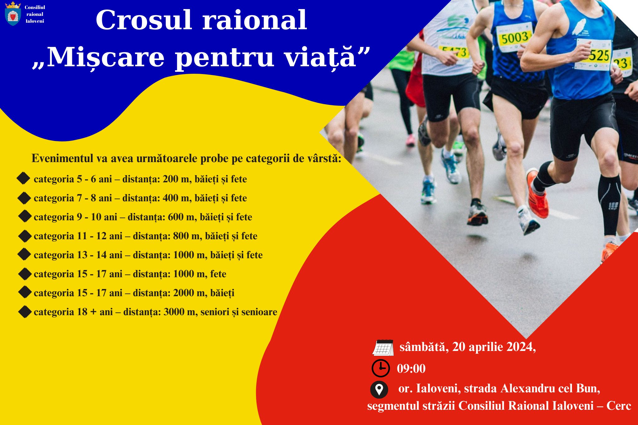 Locuitorii raionului Ialoveni sunt invitați la cros: „Mișcare pentru viață” 1 436300078 1194358815220405 6776252710256486477 n