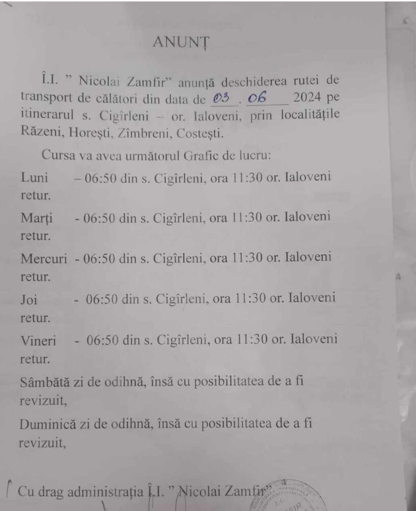 O nouă cursă de transport public în raionul Ialoveni care va conecta șase localități 2 445387439 428935753277292 2149310907836403324 n
