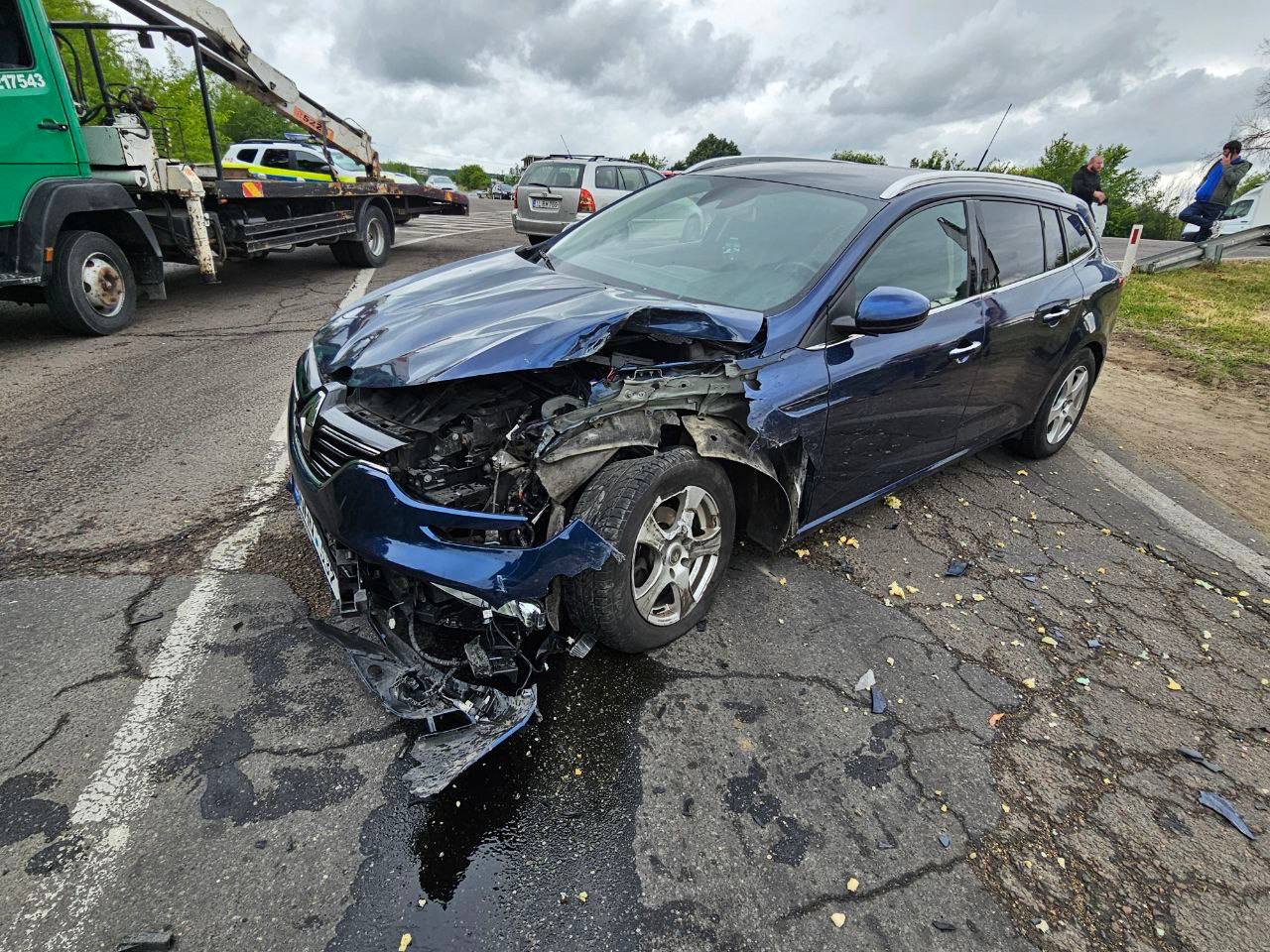 Accident la intrare în Ialoveni. Unul din conducători a avut nevoie de îngrijiri medicale 1 64efad8c 40d5 4d12 8f77 60370897d60b
