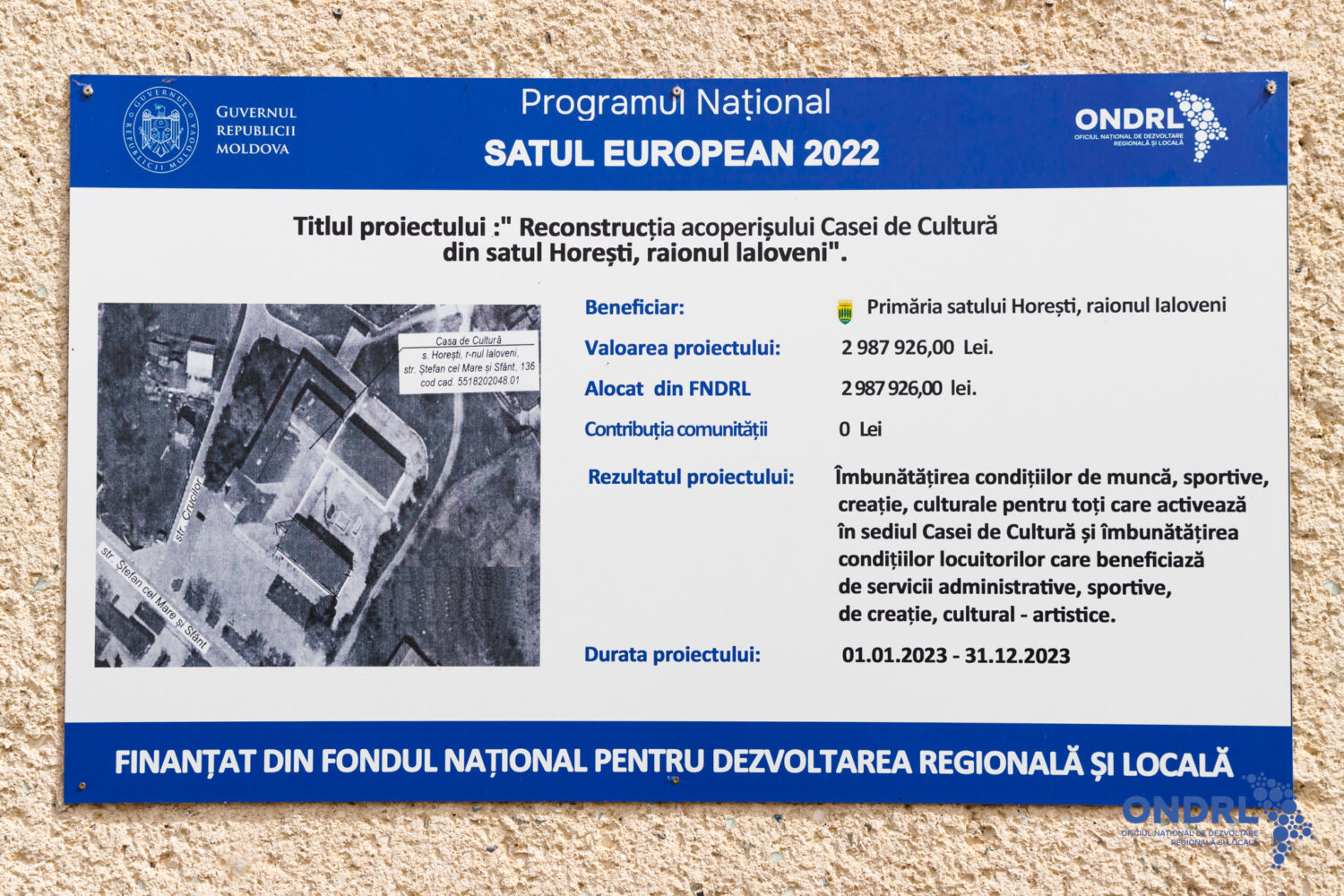 FOTO// Casa de Cultură din Horești reabilitată în cadrul programului ”Satul European” 6 casa de cultura horesti 2024 6