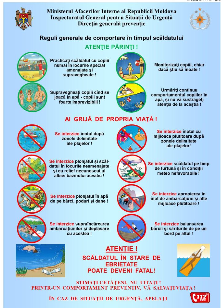ATENȚIE la scăldat! Secția Situații Excepționale Ialoveni vine cu recomandări pentru perioada estivală 2 140d 17.05.2024 27 page 0001 e1718010990720