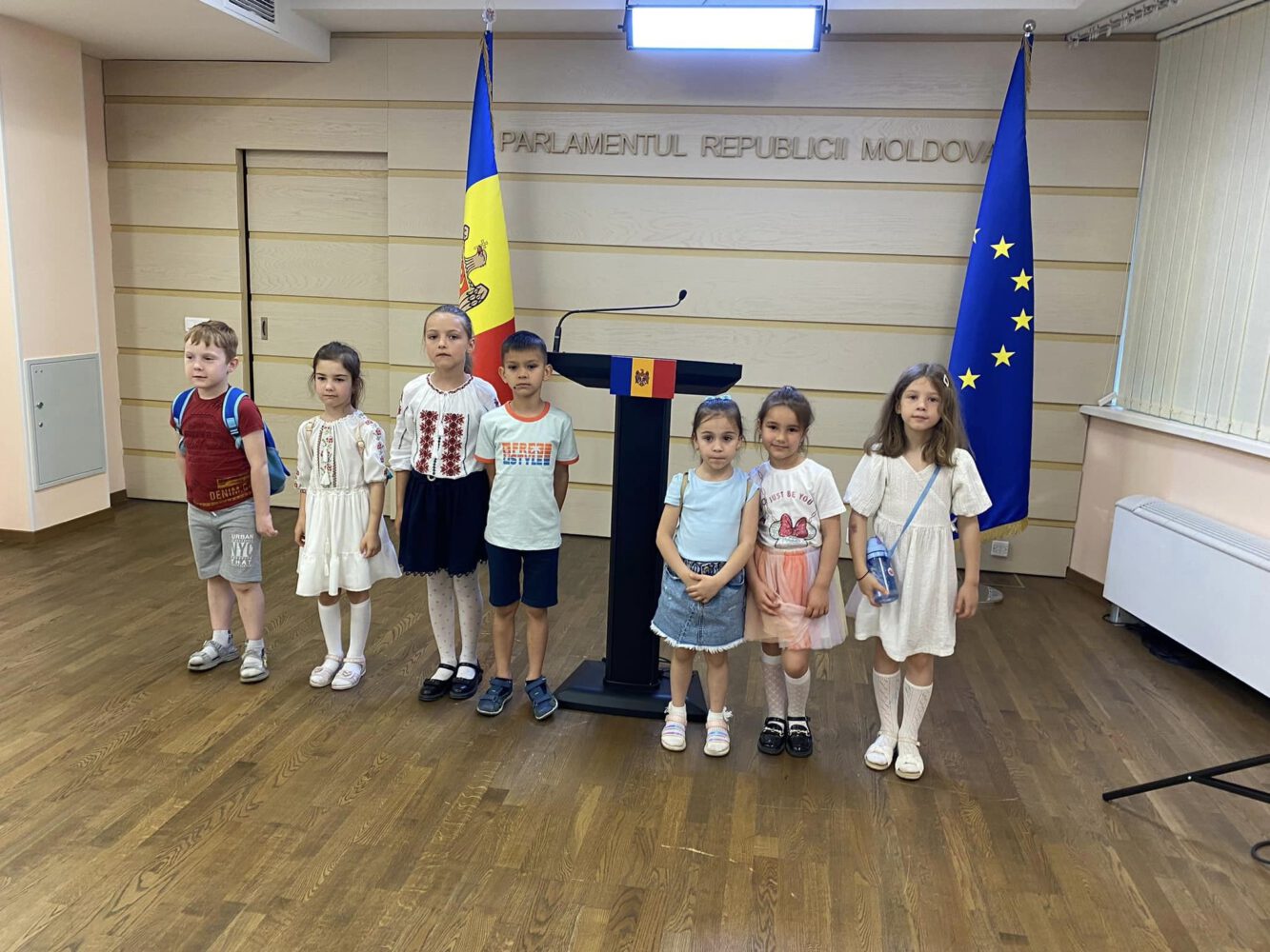 Copiii de la Grădinița „Andrieș” din Ialoveni, în vizită la Parlamentul Republicii Moldova 4 447660774 2737417656425099 2041712823273079926 n