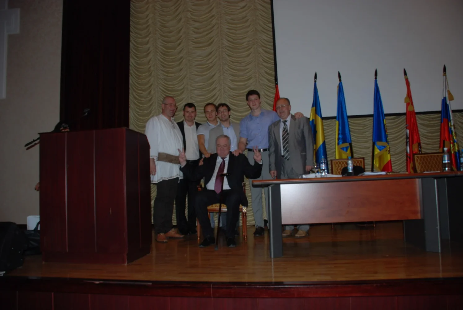 EXCLUSIV Omul lui George Simion din Moldova, legături directe cu un general KGB din Rusia / Vasile Costiuc, alături de Alexandr Kondyakov, fost consultant al lui Vladimir Putin, acuzat de Traian Băsescu că a participat la suspendarea sa din 2007 5 Aleksandr Kondyakov si Vasile Costiuc 2